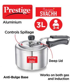 Prestige Nakshatra Plus Svachh Pressure Cooker (3.0 lit)