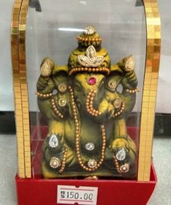 Green Lord Ganesha